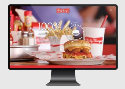 Tasty Burger Website