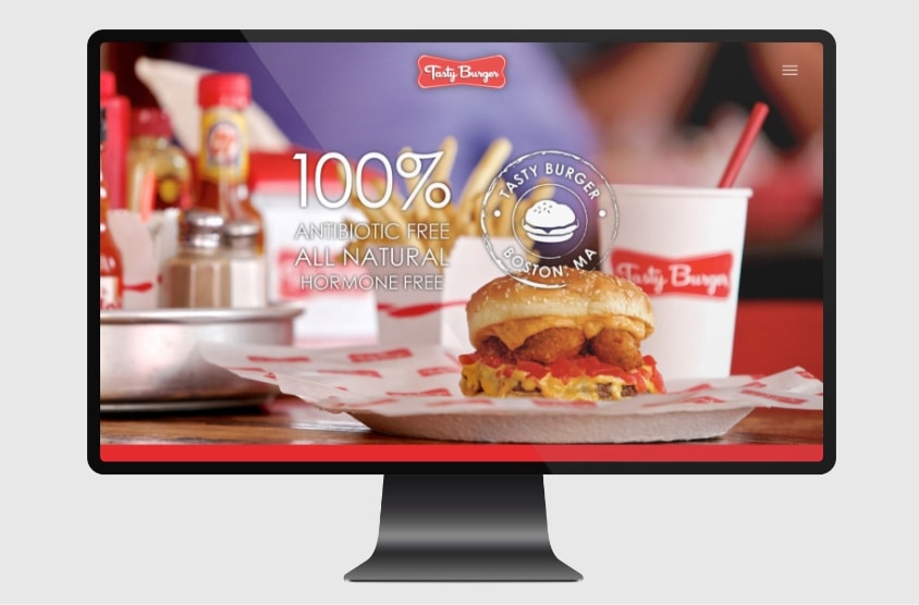 Tasty Burger Website